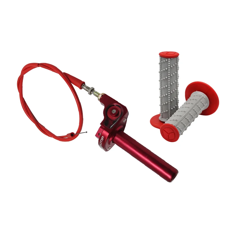 ZSDTRP новый бренд запчастей для мотоциклов дроссельная заслонка с цветной ручкой и тросиком дроссельной заслонки