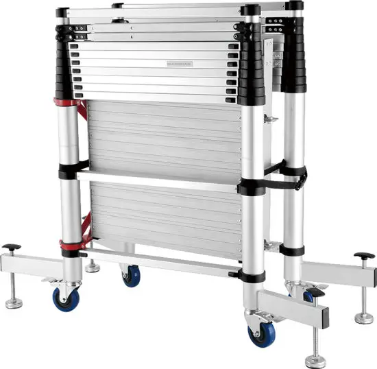 CE Certification Climbing Mobile Telescopic Scaffold Aluminum Tower household construction for sale