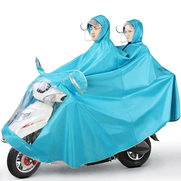 Tianwang High Quality Multifunctional Colorful Waterproof Rain Poncho for Two Person Used Adults Motorcycling