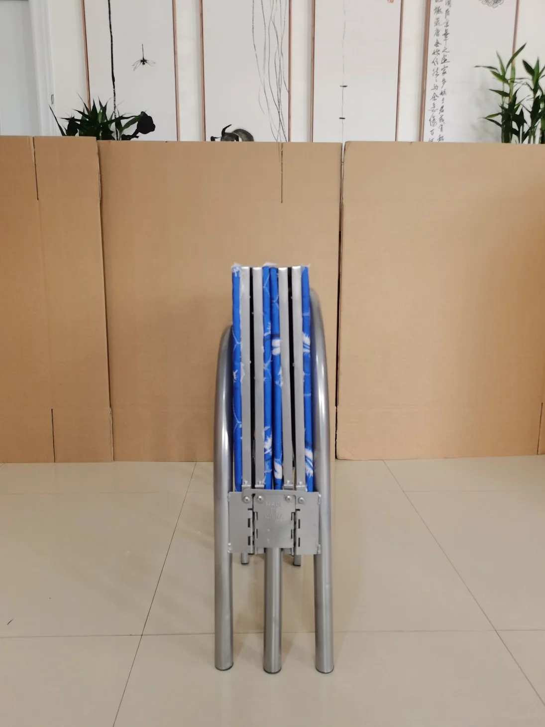 Metal bed frame cheap price portable wall kids hotel metal single folding beds for adults