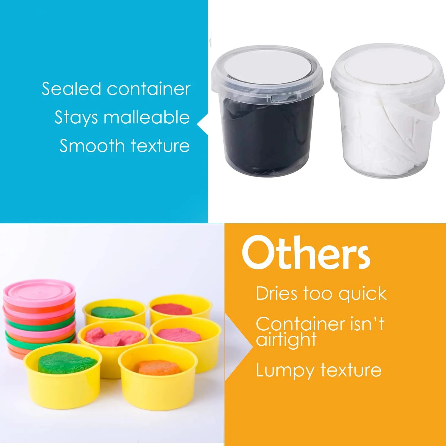 Customize 300g Air Dry Ultra Light Magic Clay DIY Molding Clay Modeling Dough For Kids Gifts