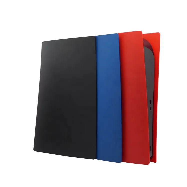 Fast Ship PS5 Cosmic Red and Midnight Black Replacement Faceplate Shell For Sony PS5 Console Disc Version