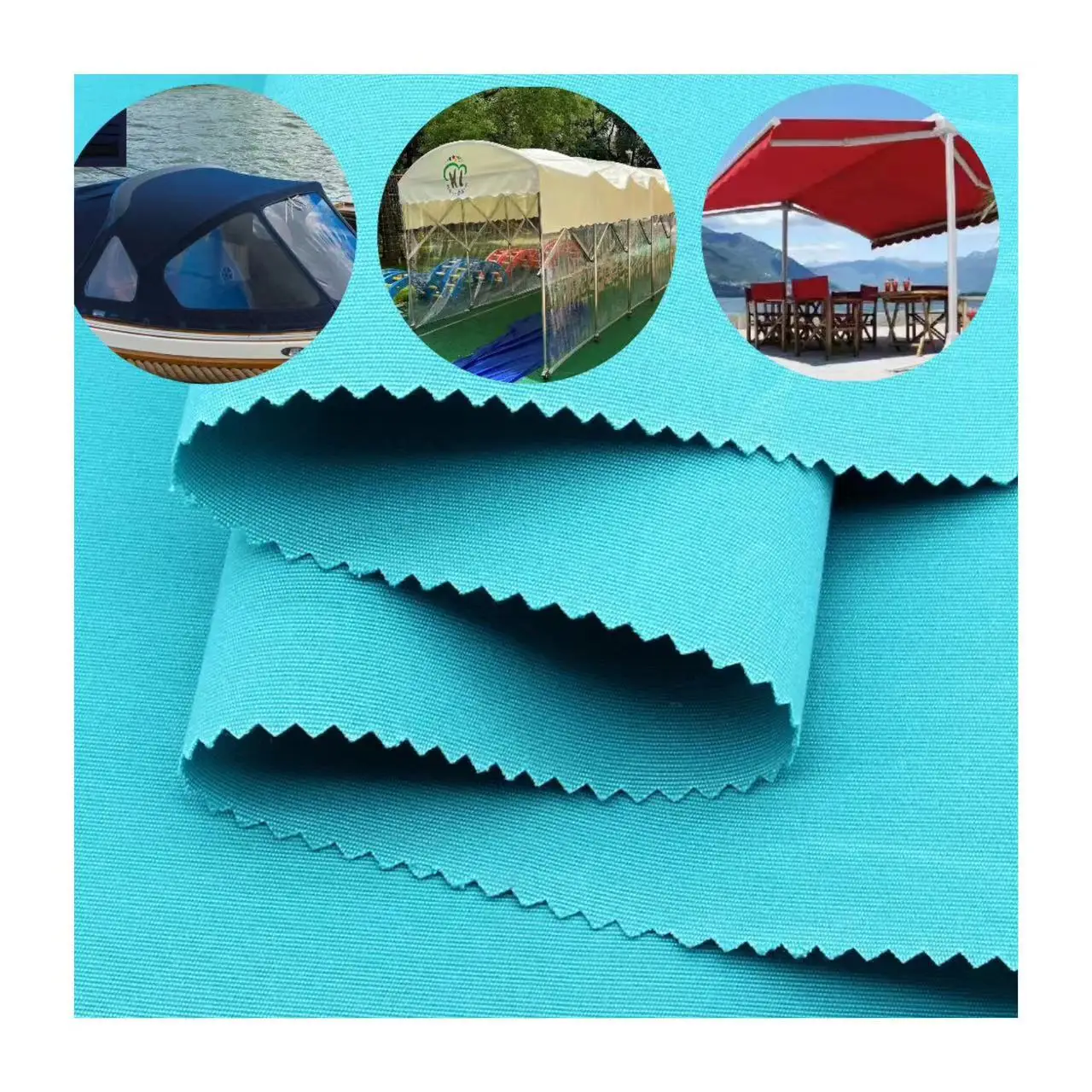 High Quality 100% Solution Dyed Acrylic awning fabric waterproof anti-uv widely used in outdoor industry