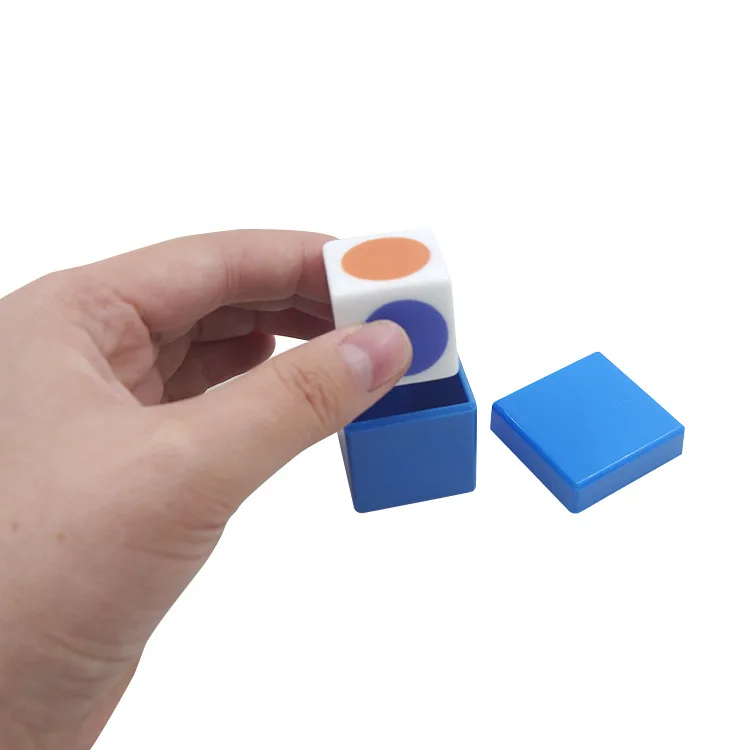 BrilliantMagic New X-Ray Cube and Box Magic Trick Prop Prediction Dice Gimmick