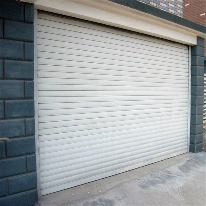 Sound Proof Roller Shutter Aluminum filled with PU foam Slat Doors and Windows