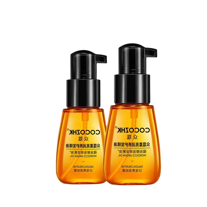 Эфирное масло для ухода за волосами, натуральное марокканское эфирное масло для восстановления волнистых, сухих волос и шелковистого ухода за волосами, фабрика эфирных масел