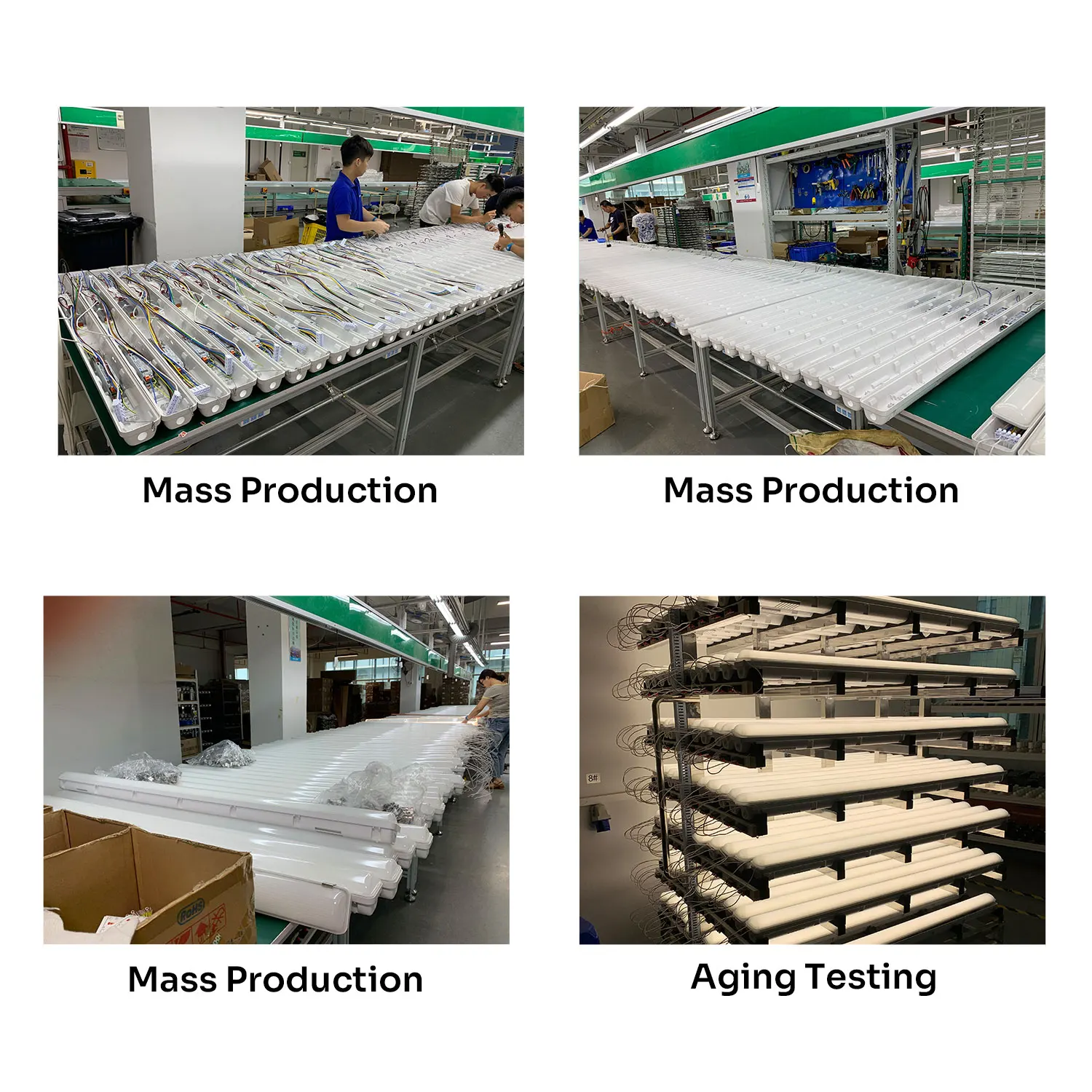 EU Warehouse tri proof batten light IP66 waterproof five year warranty strip led batten light