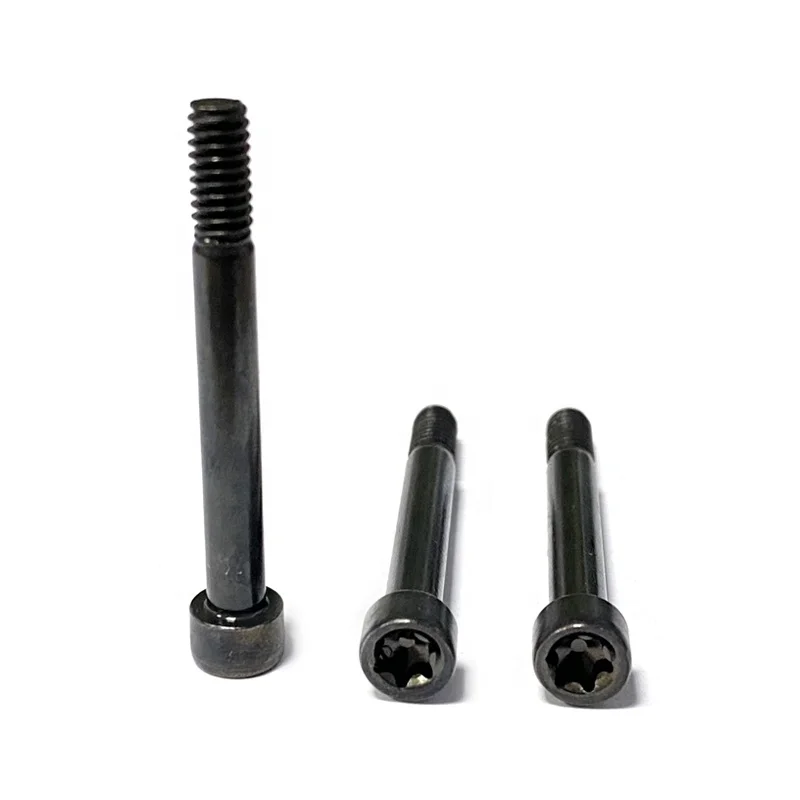 #8-32 #10-24 Stainless Steel 304 High-temperature Oxidation Black Torx Low Cap Head Screw Partial Thread