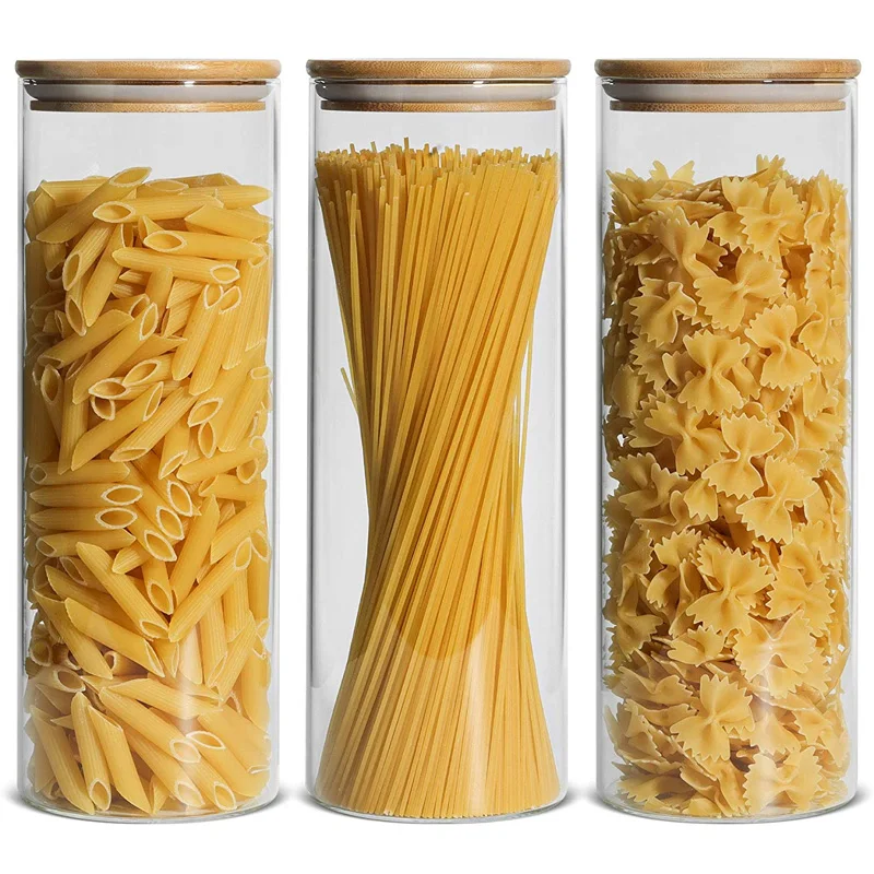 Factory Direct Supply Recycled Glass Jars Heat-Resisting High Borosilicate Glass Jar