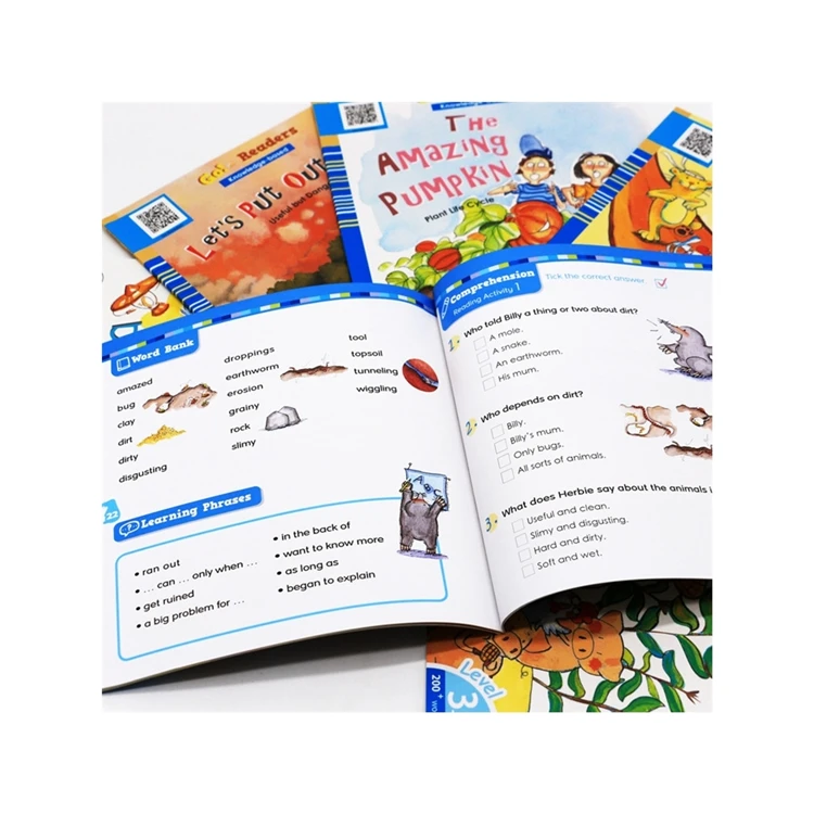 wholesale Electronic learning Pen Point Reading Book printing books for kids