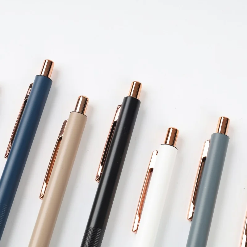 Gift promotional customized logo advertising metal ball point pen colored personalizzed metal pens for engraving