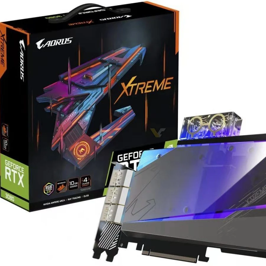 Видеокарта Gigabyte 3080 geforce rtx 3080 xtreme, новая инвентаризационная видеокарта, игровая Майнер eth asic