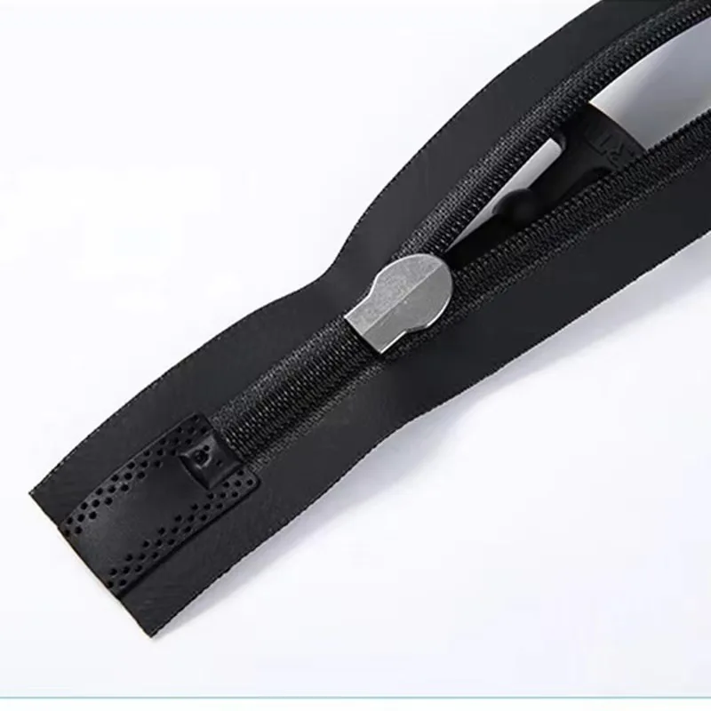 Custom high quality zipper waterproof PU waterproof zipper seal waterproof Nylon zipper