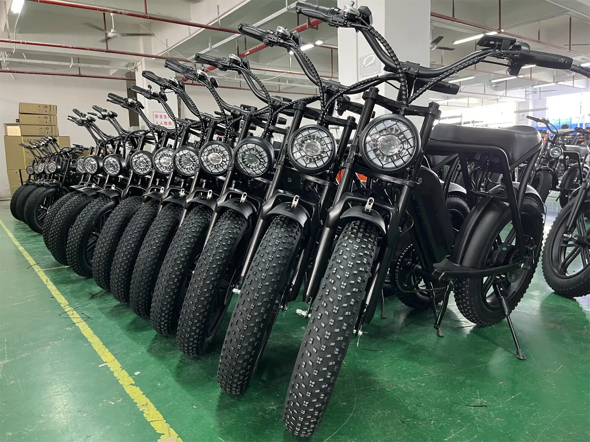OUXI V8 New Electric Bicycle 750W Motor 48V 15Ah Lithium Battery Ebike 20In  E Fat Bike Amserdam Fat Tire Mountain Electric Bike