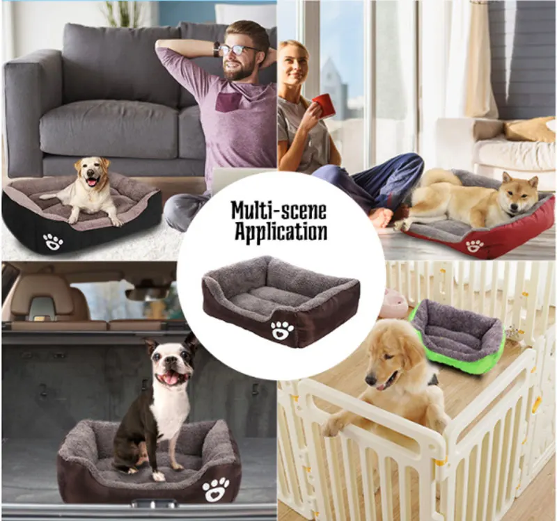 2022 OEM ODM Eco Friendly Portable Cute Plush Half Cozy Fluffy Shape Cats Bed Pet Bed