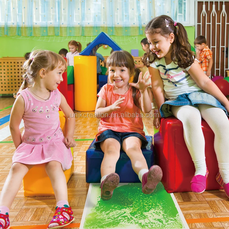 EDUsense Sensory Integration Original Design Relief Stress Anxiety Autism Toys Educational Liquid Floor Tile Sensory Mat