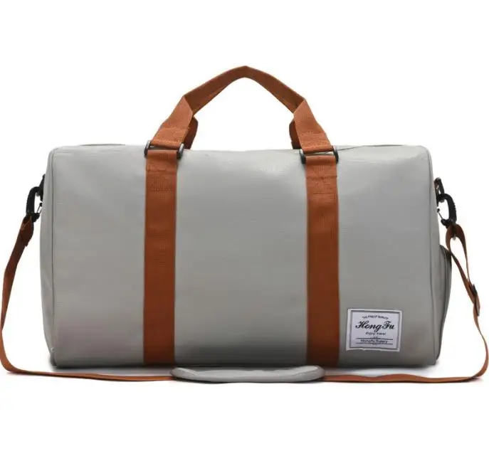 2022 дизайнерская многофункциональная спортивная сумка из ткани Оксфорд с отделением для обуви, оптовая продажа, Спортивная походная сумка с логотипом заказчика для плавания