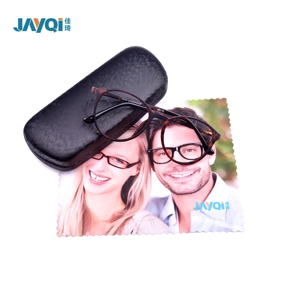 Лидер продаж 2022 от JAYQI, салфетка из микрофибры для оптических линз с пользовательским логотипом, салфетка для очистки солнцезащитных очков
