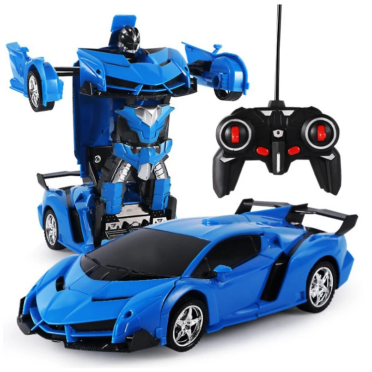 Wholesale  Remote Car Toy Radio Control Transformation Robot  Car Toys For Kids