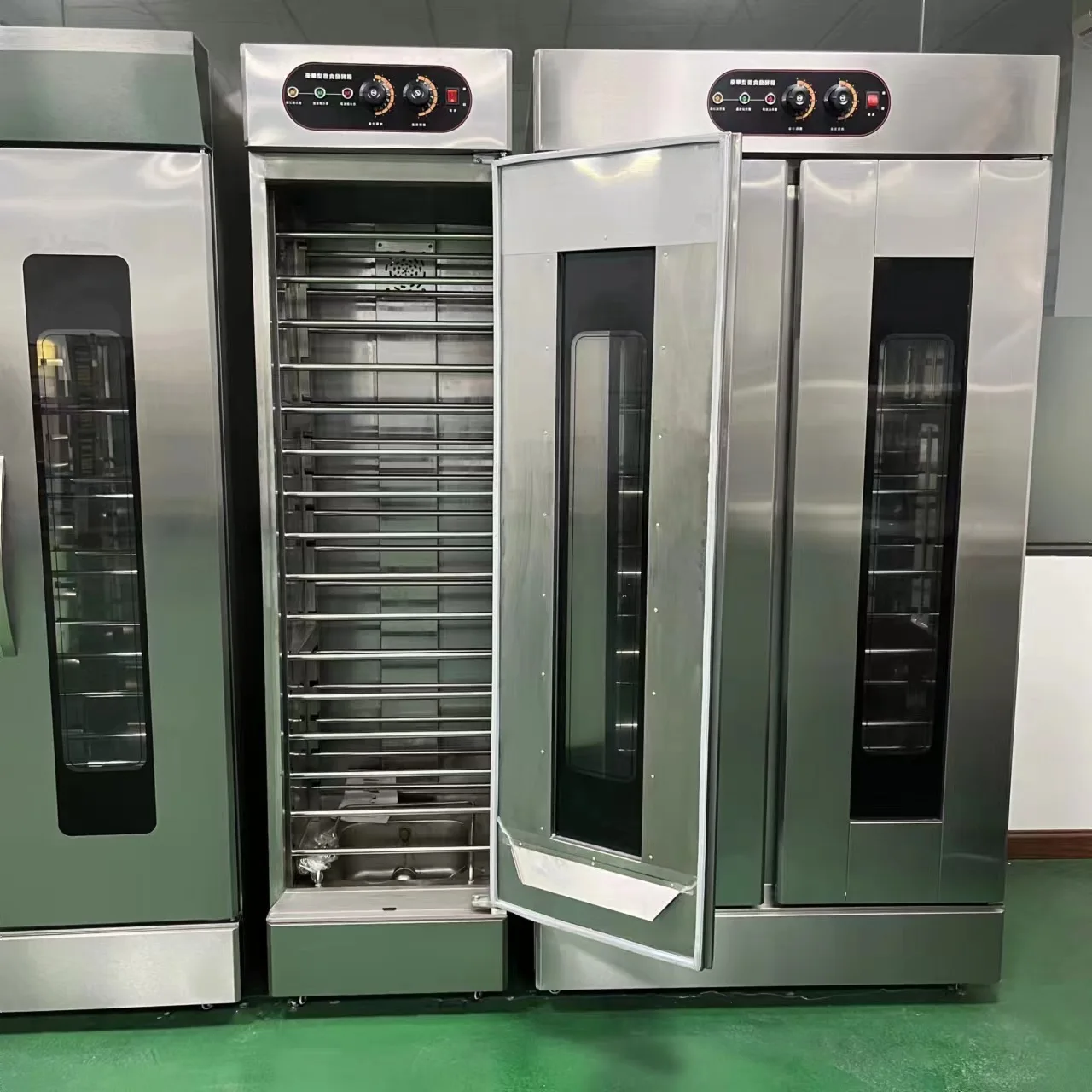 Good quality dough proofer 16 trays bread ferment box with steam system Bakery equipment for Croissant