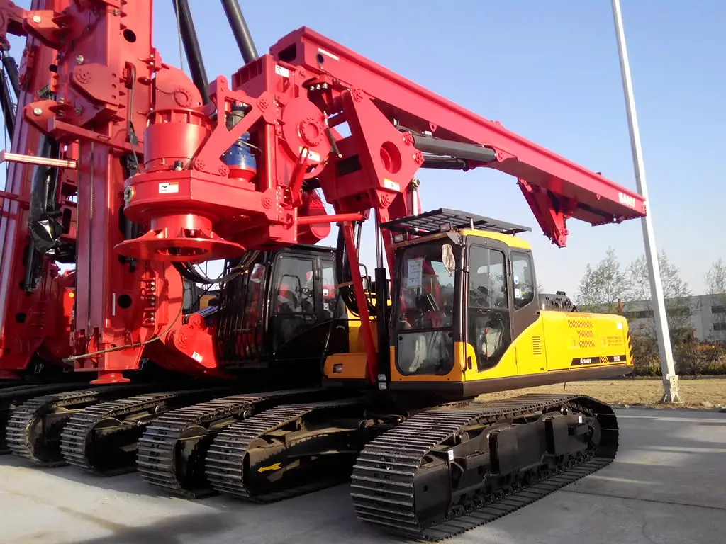 Top Brand 64m 1800mm Hydraulic Rotary Drilling Rig Sr205c Rotary Head For Drill Rig Hot Selling With High Efficiency