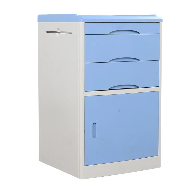 Hospital Medicine Abs 3 Drawer Beside Cabinets for Doctors