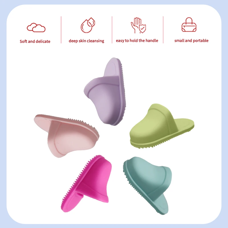 onequan Silicone Puppy Toothbrush baby Tooth Cleanerbaby  Finger Toothbrush baby Dental Care Cleaning Tooth Brush For baby