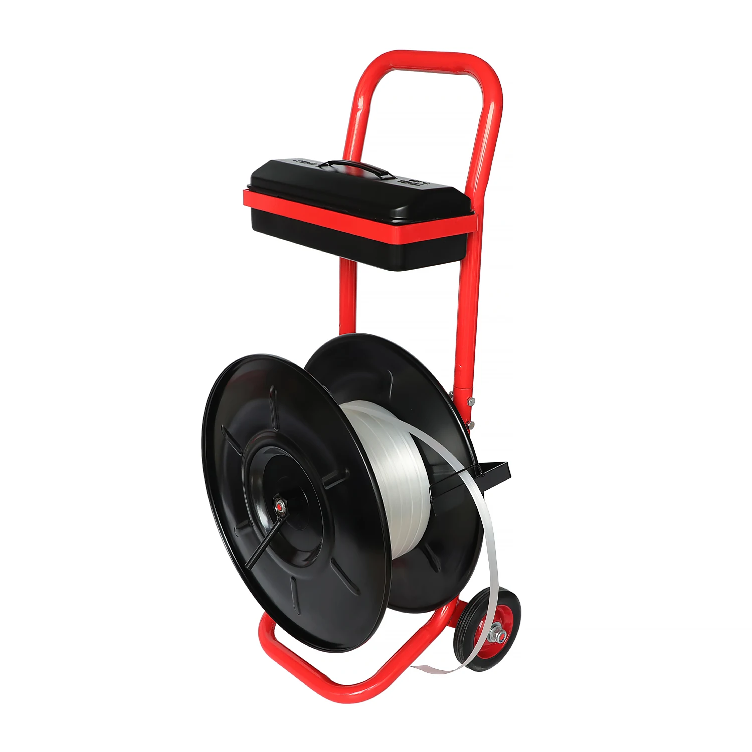 composite cord strap dispenser cart