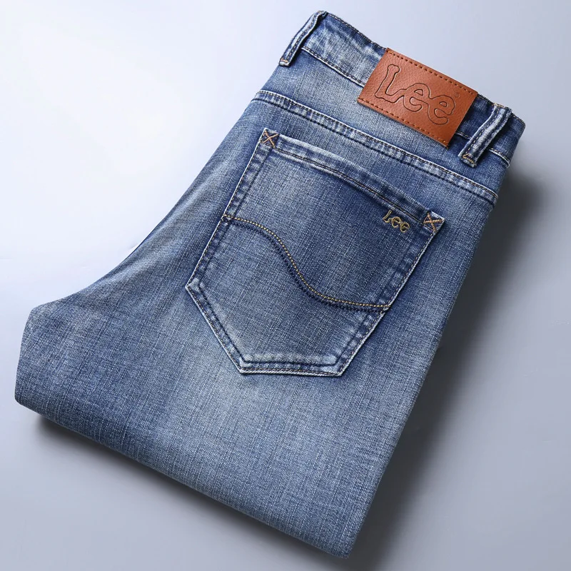 2022 wholesale fashion blue trousers stylish baggy boyfriend denim men jeans pant