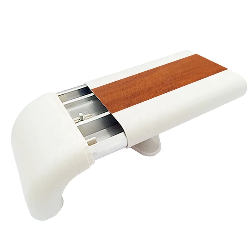 Elderly Non-slip PVC Plastic Medical Hospital Hallway Handrail