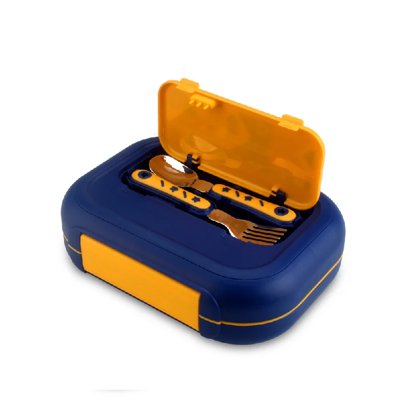 new 2024 product 80pcs moq cartoon lunch box with bag portable high quality stainless steel lunch box with spoon