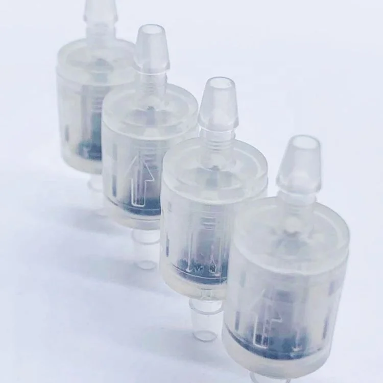 Low Pressure Two Way Air Micro Safety Fuel Medical Plastic Duckbill Spring Check Valve