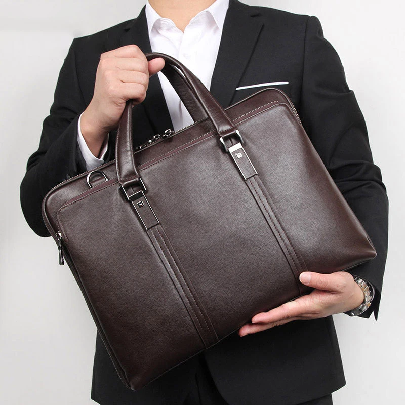 Portable Document Laptop Bag Business Office Bag High-grade Briefcase