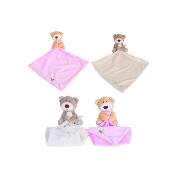 Серый медведь Детские плюшевые одеяло с игрушки плюшевые детские безопасности большой игрушечное одеяло Тедди игрушечное одеяло детские успокаивающие похлопывающими игрушка