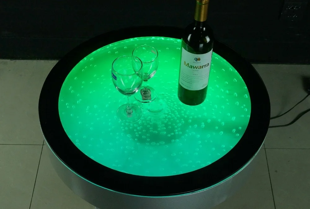 Bar Table Fantastic LED moving light and water Bubble moving table