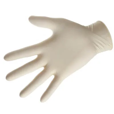240mm wholesale latex glovees natural white examination glovee surgeon protection disposable powdered glovees medical grade