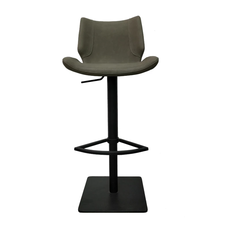 
Hot sale PU seat and back lifting rotating high bar stool chair 