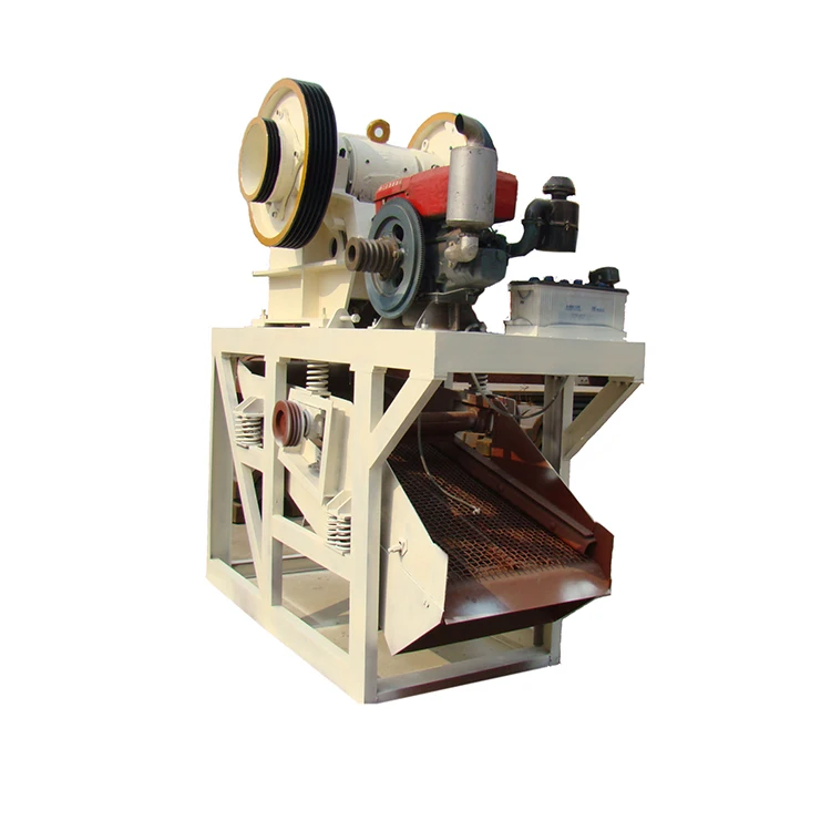 Small  Mobile Jaw Crusher PE250x400 With Diesel Engine and Screen  Hotsale