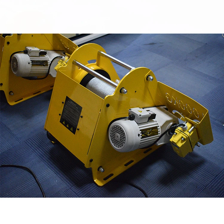 electric portable boat trailer crane wire rope winch cable mineria winches