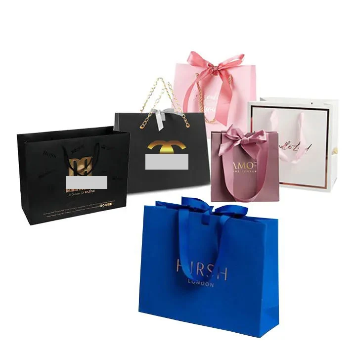 FORTE waterproofing custom paper bag pouch jewelry gift bag with cheap price paper jewelry organizer cardboard paper boxes