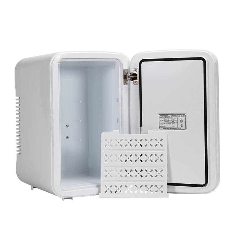 8L electric mini frigo for bedroom customize display portable mini fridge glass door with CE GS micro cool mini fridge