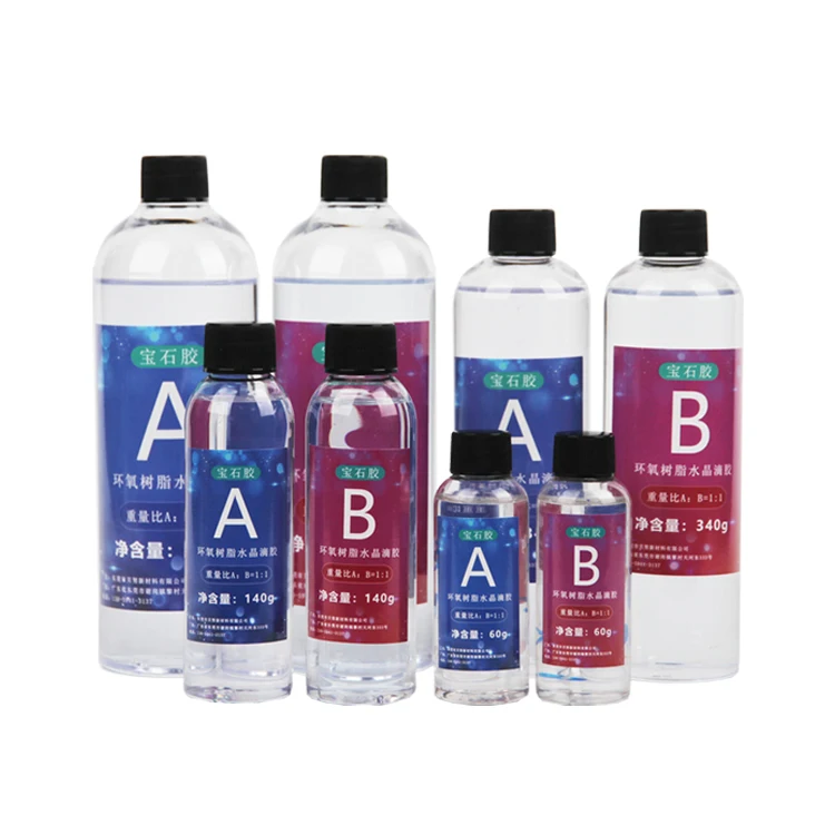 Hot selling Easy Mix 1:1 Resin Epoxy for Beginners Kit Crystal Clear ab glue and Epoxy Resin for Jewelry Making, Art, Crafts