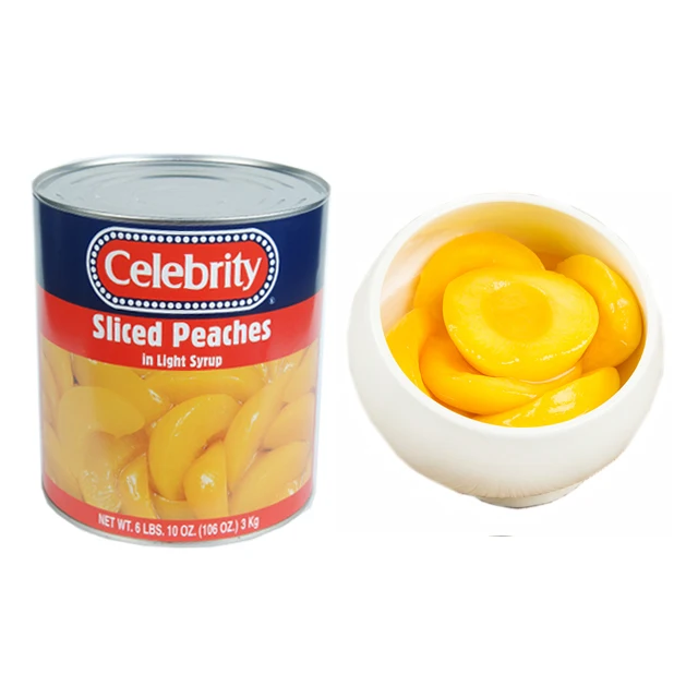 High quality wholesale canned yellow peaches fruit in usa