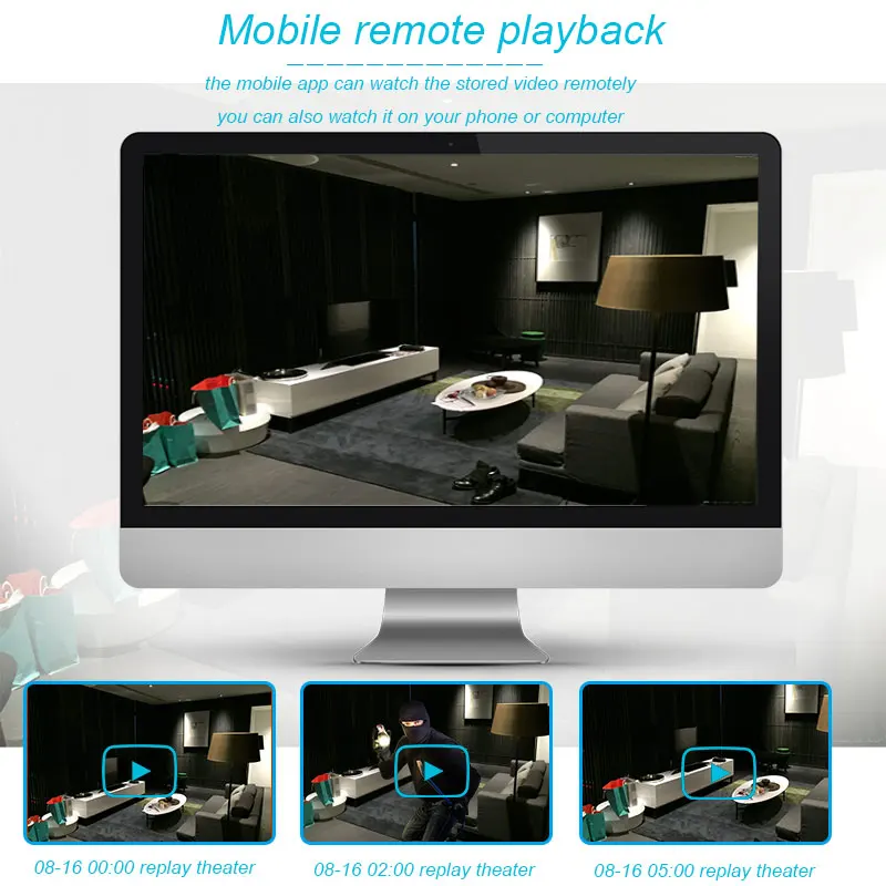 Мини шпионская Скрытая камера 1080p Wifi с ночным видением Обнаружение движения двухстороннее аудио поддержка 128 ГБ хранилище Облачное