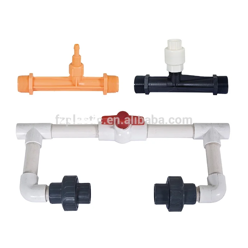 Парниковое Капельное орошение, удобрение, наборы инжекторов Вентури 1/2 дюйма 3/4 дюйма 1 дюйм 1-1/2 дюйма