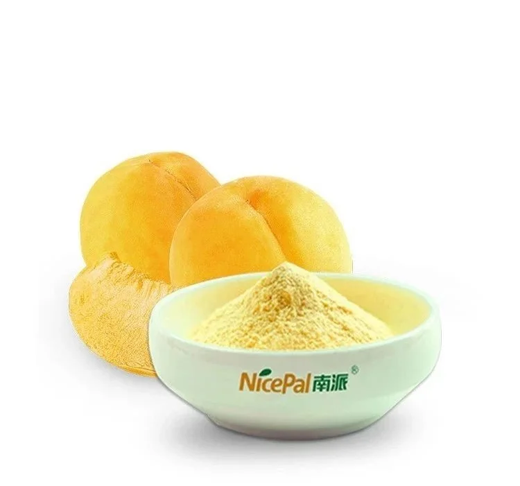 Nicepal Kosher/Halal/ISO/BRC certified factory free fruit powder sour fruit powder peach fruit powder