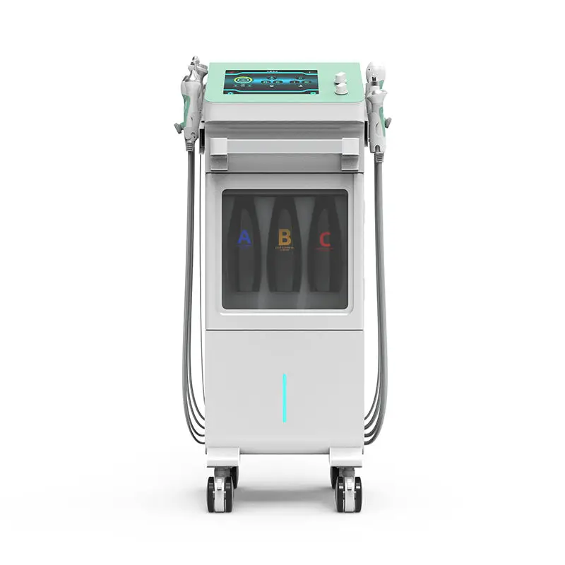 9 в 1 гидро дермабразия Аква очистка кислородная Гидра аппарат для глубокой очистки лица подтяжка салон красоты оборудование спа