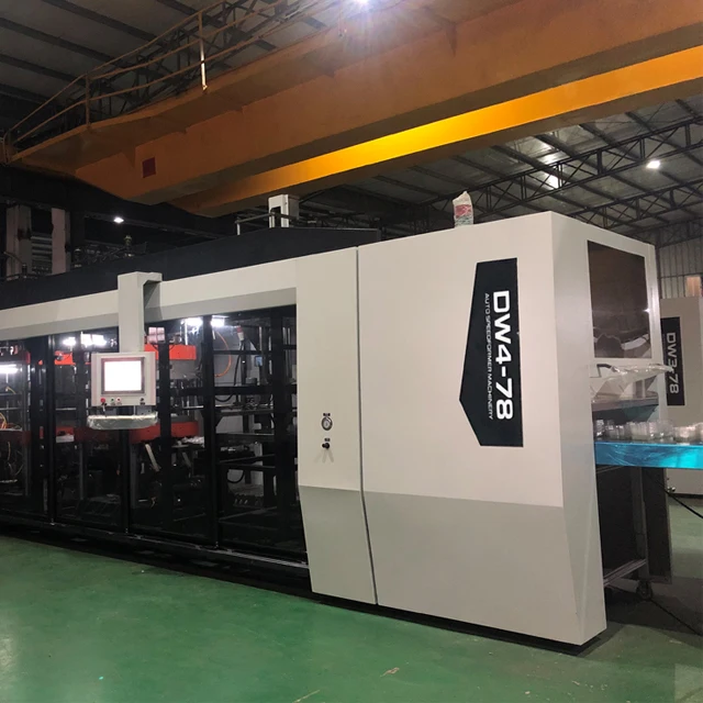 
AUTO Multi-Station High-speed Automatic Plastic Thermoforming Machine Best Choice 