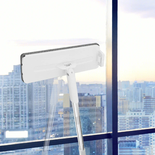 Microfiber Floor Mop  Cleaning Flat Mop  and Bucket Set with Wringer Long Handle