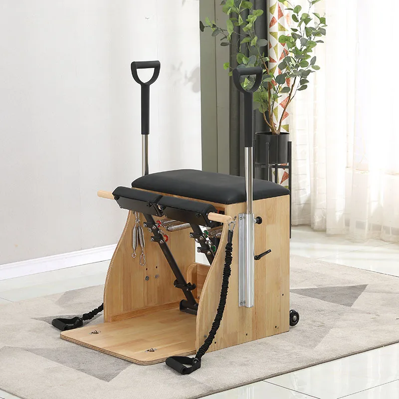 Factory Direct Sale High-Quality Oak Wunda Chair Gym Equipment Wooden Pilates Core Bed Fitness Studio Yoga Pilates Seat